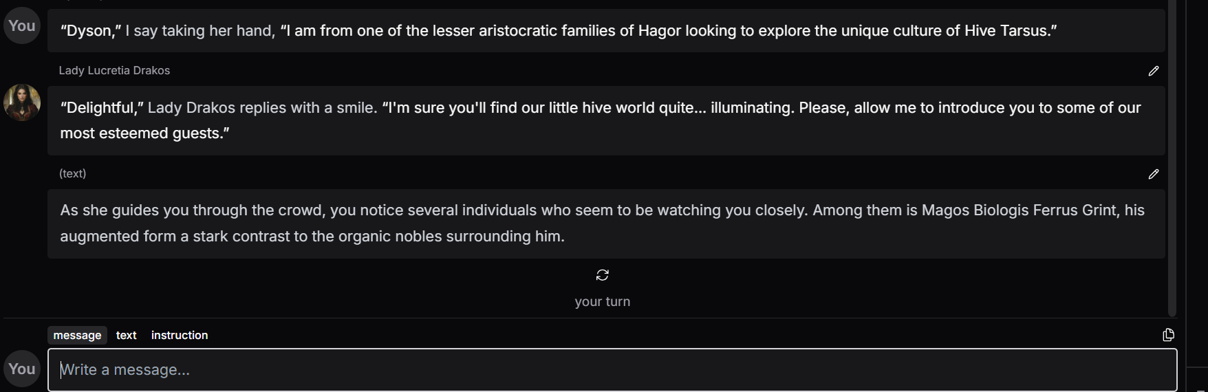 DreamGen Nachrichtenteilung